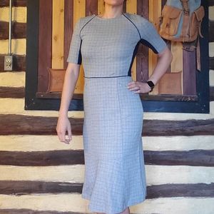 NWOT Betabrand Interview Dress in Stanford Check